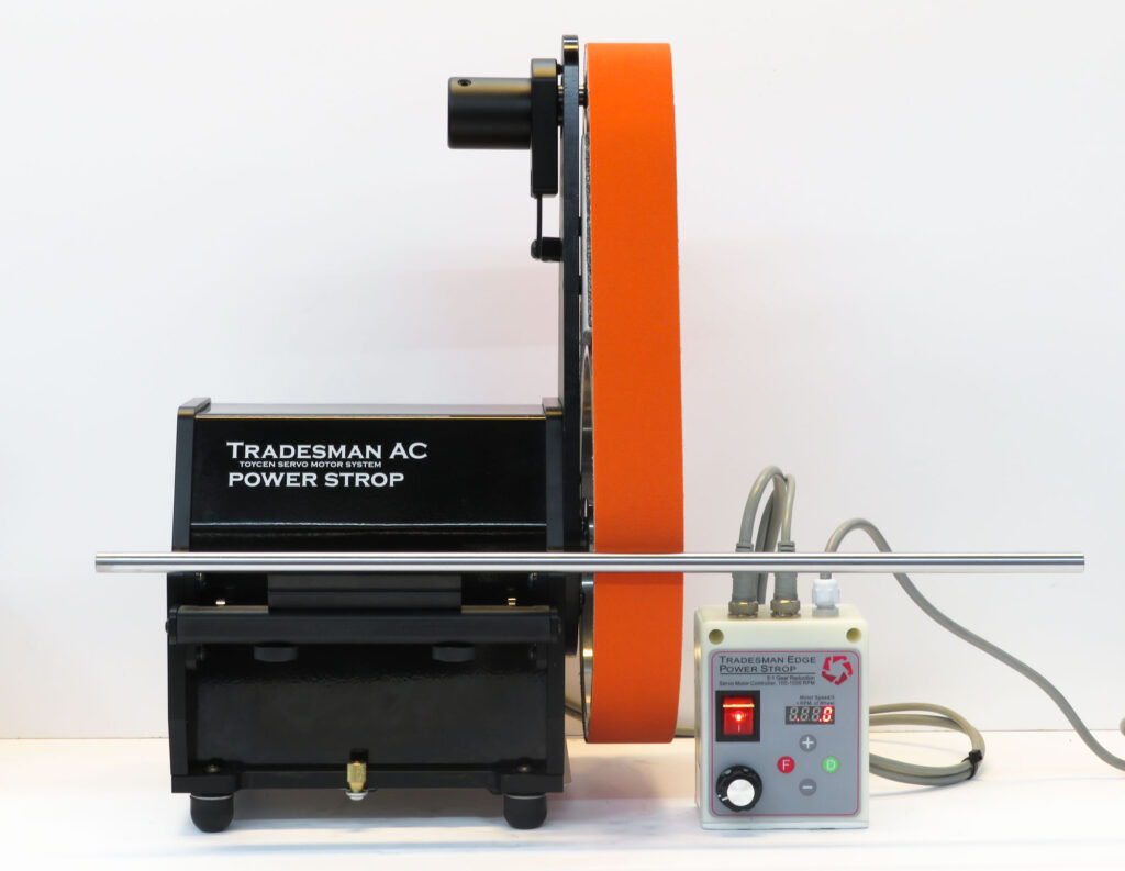 Tradesman-Power-Strop-AC-Knife-Sharpening-System--front--with-controller