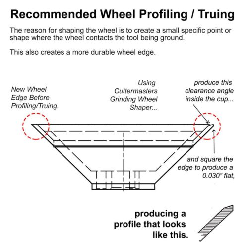Recommended Wheel Truing Device for Resin Bond Wheels 5/16 Mounting Shaft - Image 3