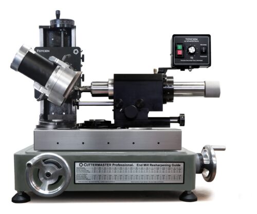Journeyman Tower with Toycen Radius Air- Bull and Ball Nose Corner Radius End Mill / Tool Grinder, JXTR Sharpen Variable Flute end MIlls