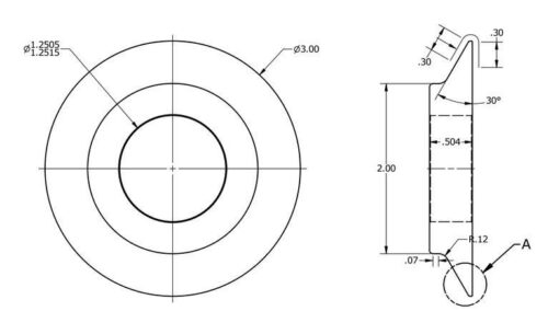 Plated Bond 15V9 Rim Wheel for End Mill Ends Diamond and CBN - Image 6