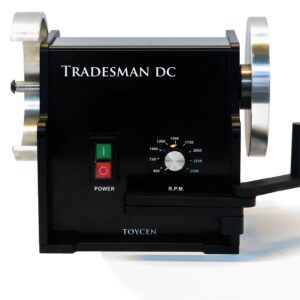 Tradesman Precision Bench Grinder. 1/2 in shafts for people who aleady own Scissor Wheels / Arms